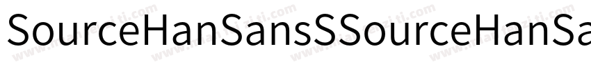 SourceHanSansSSourceHanSansSC Mediu字体转换